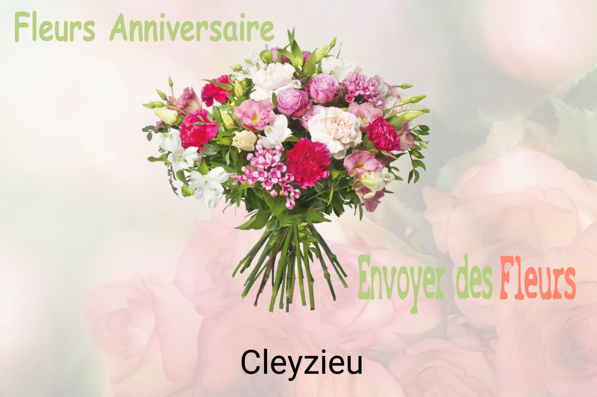 Bouquet de fleurs d’anniversaire livré à Cleyzieu